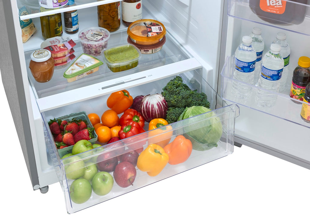 Pictures of Frigidaire 16 Cu. Ft. Garage Ready Top Freezer Refrigerator 3SD1048 - FRTE1622AS - Scratch & Dent (Moderate) - Neu Appliance Outlet - Discount Appliance Outlet in Austin, Tx