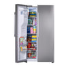 LG 27 cu. ft. Standard-Depth, Side-by-side Refrigerator, with Ice and Water and Bar Handle Design 7SD552 - LS27T3230S - Open Box