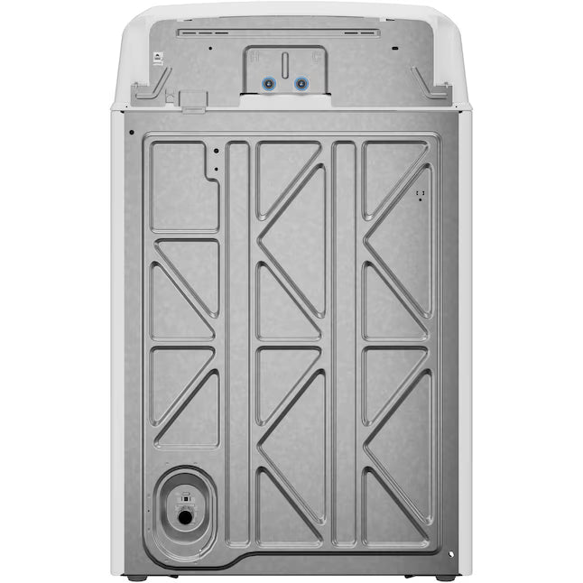 GE White Top Load 4.0 Cu. Ft. Capacity Washer with Stainless Steel Wash Basket GTW325ASWWW - Open Box and GE White Electric Aluminized Alloy Drum 7.2 Cu. Ft. Dryer with Sensor Dry and Extended Tumble 16234 - GTD45EASJWS - Certified Refurbished