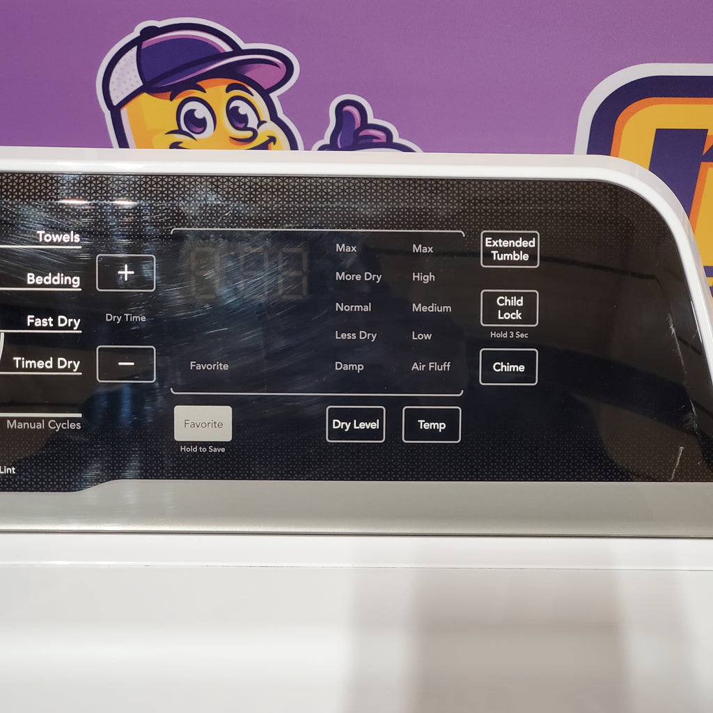 Frigidaire 4.1 Cu. Ft. Top Load Washer with 12 Wash Cycles and Quick Wash Cycle FFTW4120SW - Scratch and Dent (Minor) and Frigidaire 7 Cu. Ft. Electric Dryer in White 16116 - FLVE7523BW - Scratch & Dent (Moderate)