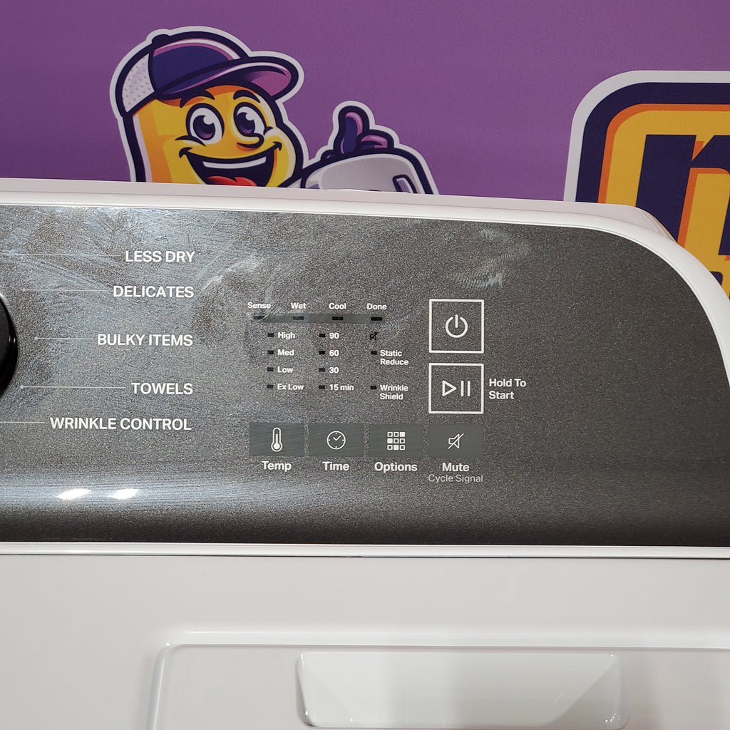 5.2–5.3 Cu. Ft. Whirlpool® Top Load Washer in White with Removable Agitator WTW6157PW - Open Box and 7.0 Cu. Ft. Whirlpool® Top Load Electric Dryer in White with Moisture Sensor 16079 - WED6150PW - Scratch & Dent (Minor)