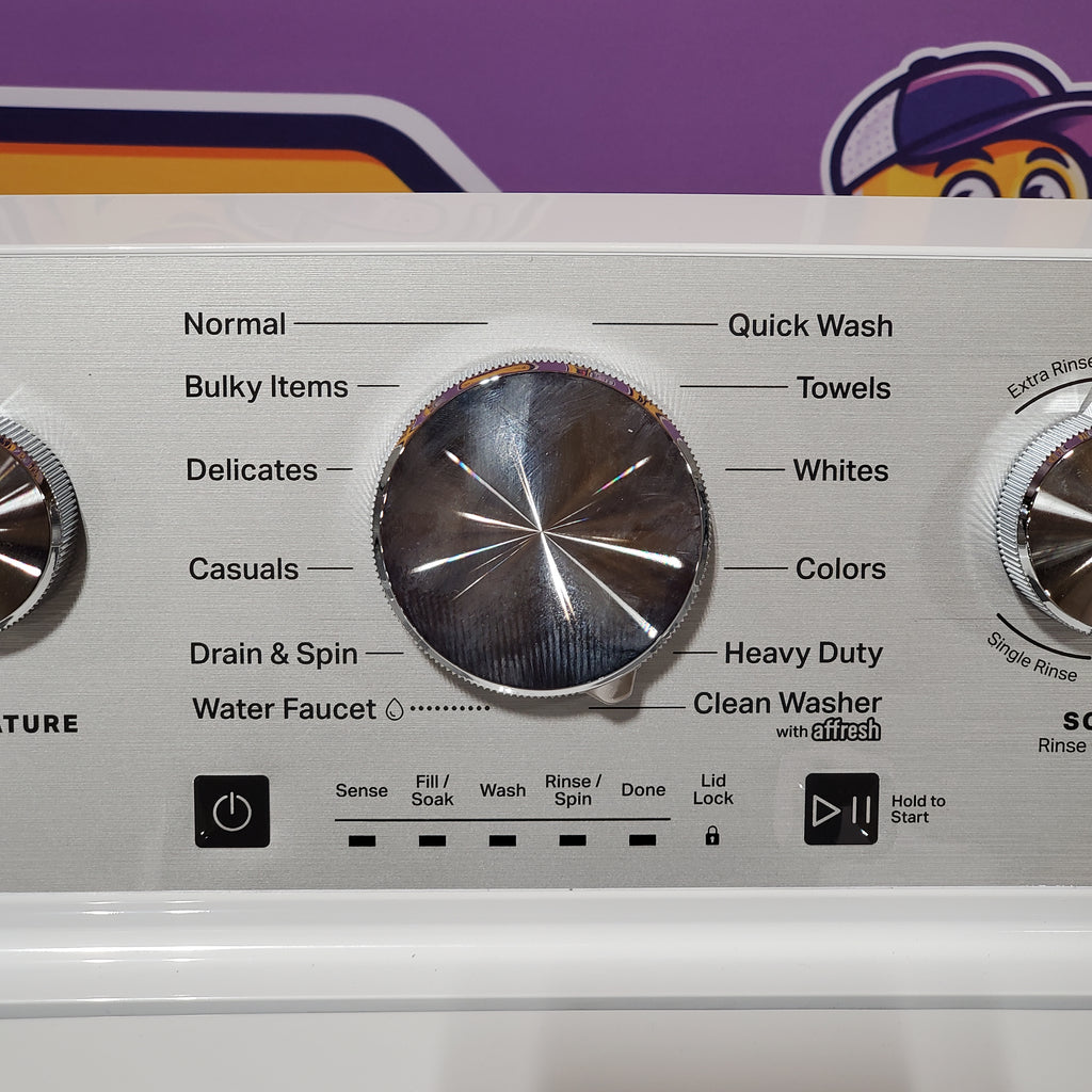 Pictures of Maytag Top Load 4.7 cu. ft. Agitator Washer with Extra Power and Deep Fill Option 24SD23 - MVW5435PW - Open Box - Neu Appliance Outlet - Discount Appliance Outlet in Austin, Tx