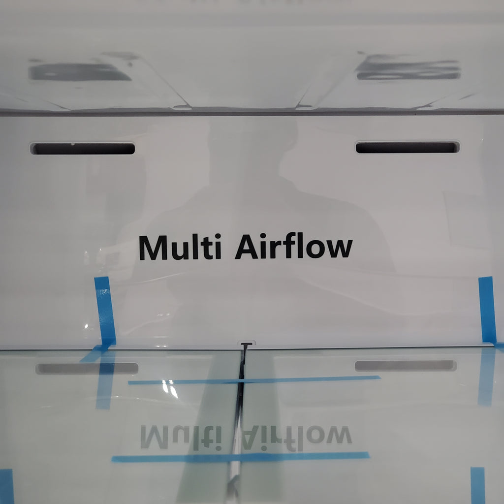 Hisense PureFlat 25.6-cu ft 4-Door Smart French Door ENERGY STAR Refrigerator in Stainless Steel with Ice Maker, Water and Ice Dispenser 24SD52 - HRM260N6TSE - Scratch & Dent (Moderate)