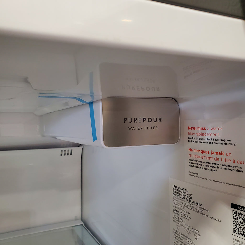 Pictures of Frigidaire Gallery 22 Cu. Ft. 4-Door Counter-depth French Door Refrigerator with Ice Maker (Fingerprint Resistant Stainless Steel) ENERGY STAR 22SD017 - GRMC2273CF - Open Box - Neu Appliance Outlet - Discount Appliance Outlet in Austin, Tx