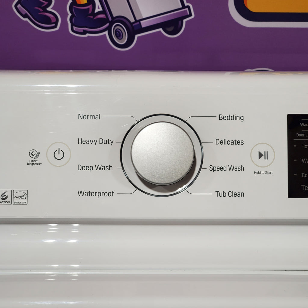 Pictures of LG 4.5 cu. ft. Top Load Washer with Impeller WT7100CW - Certified Refurbished and LG 7.3 cu. ft. Ultra Large Capacity Electric Dryer with EasyLoad™ Door 16084 - DLE7400WE - Certified Refurbished - Neu Appliance Outlet - Discount Appliance Outlet in Austin, Tx