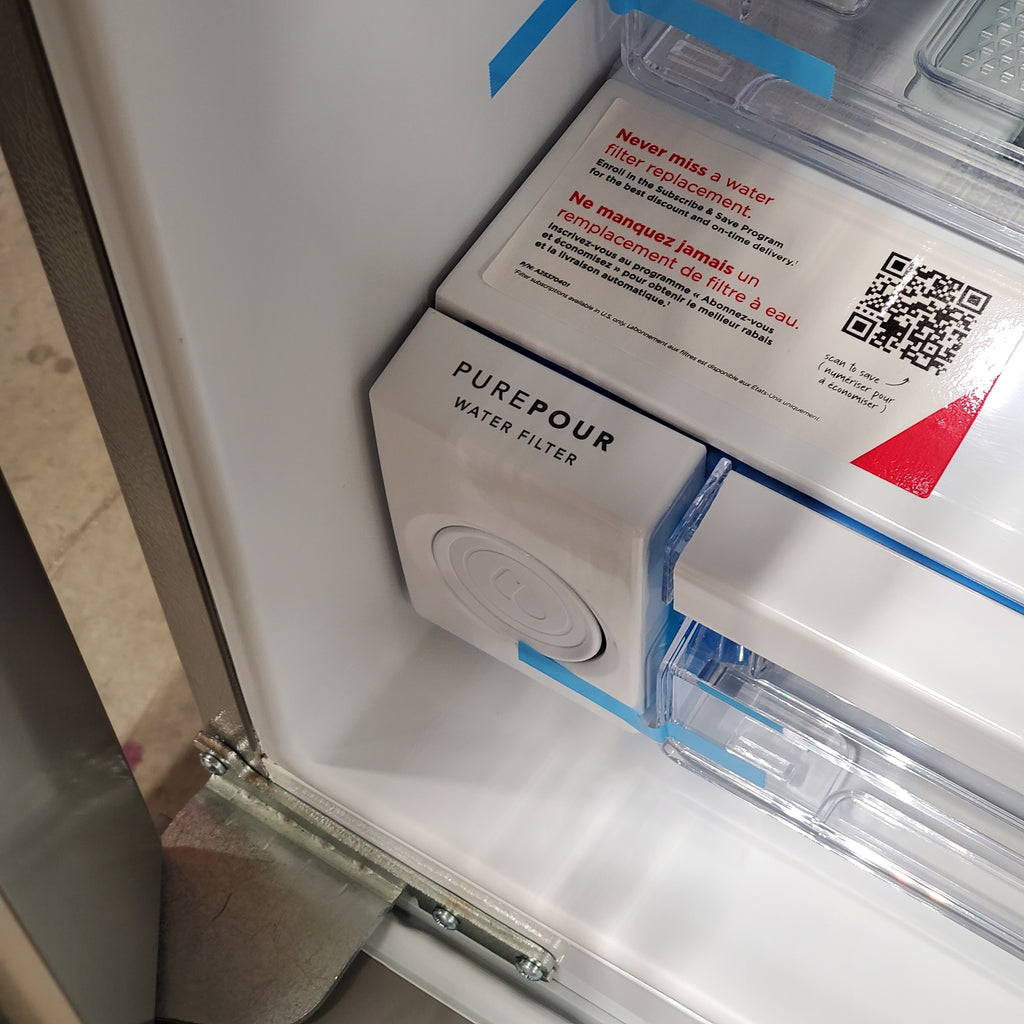 Frigidaire 29 Cu. Ft. Standard-Depth French Door Refrigerator in Stainless Steel 3SD981 - FRFN2813AF - Scratch & Dent (Minor)