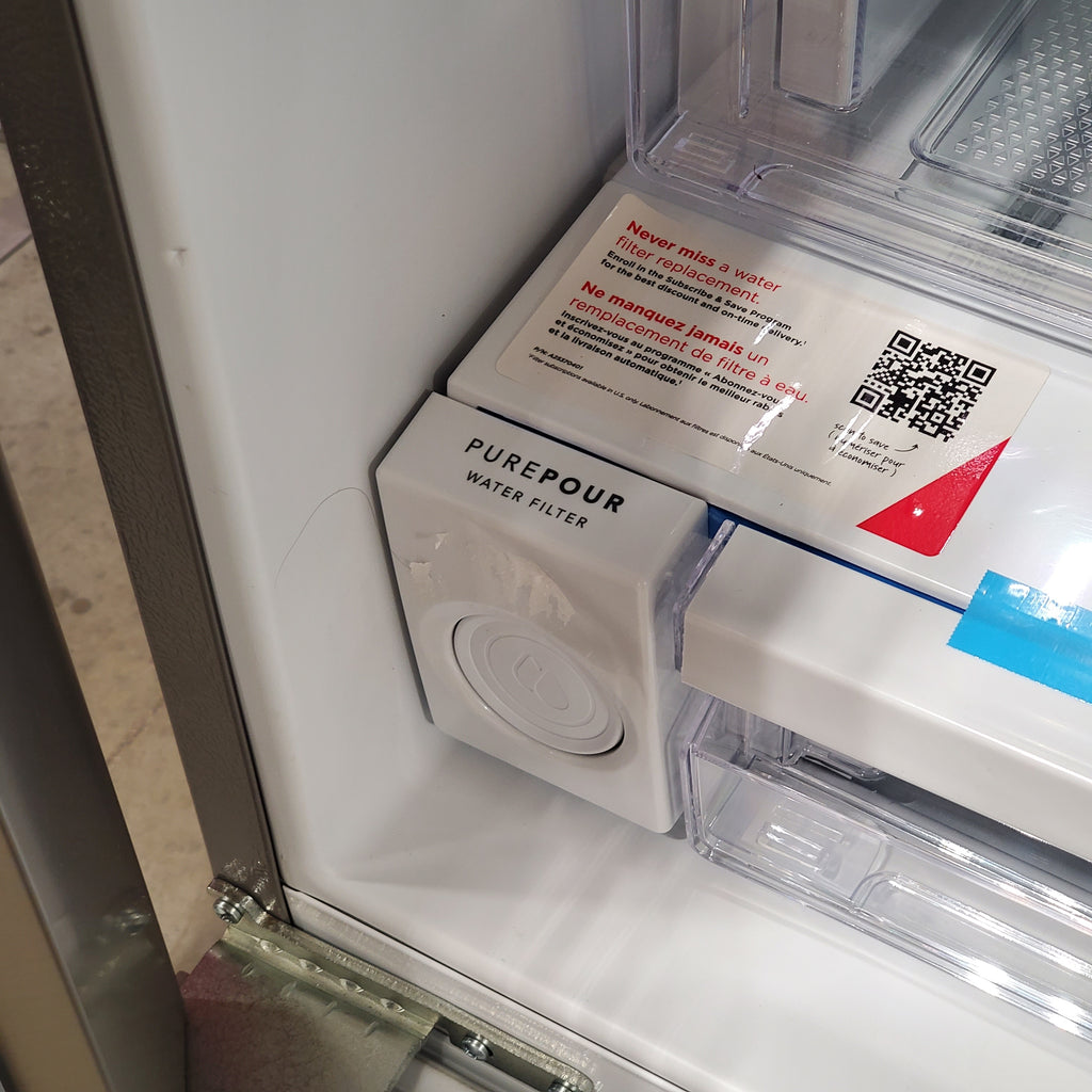 Pictures of Frigidaire 29 Cu. Ft. Standard-Depth French Door Refrigerator in Stainless Steel 3SD1067 - FRFN2813AF - Scratch & Dent (Moderate) - Neu Appliance Outlet - Discount Appliance Outlet in Austin, Tx