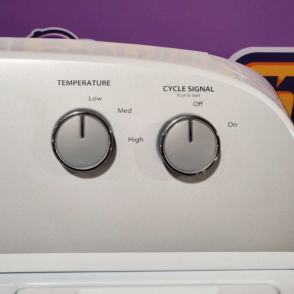 Pictures of Whirlpool White Electric Extra Large 7.0 Cu. Ft. Dryer with Wrinkle Shield 6SD71 - WED4815EW - Open Box - Neu Appliance Outlet - Discount Appliance Outlet in Austin, Tx