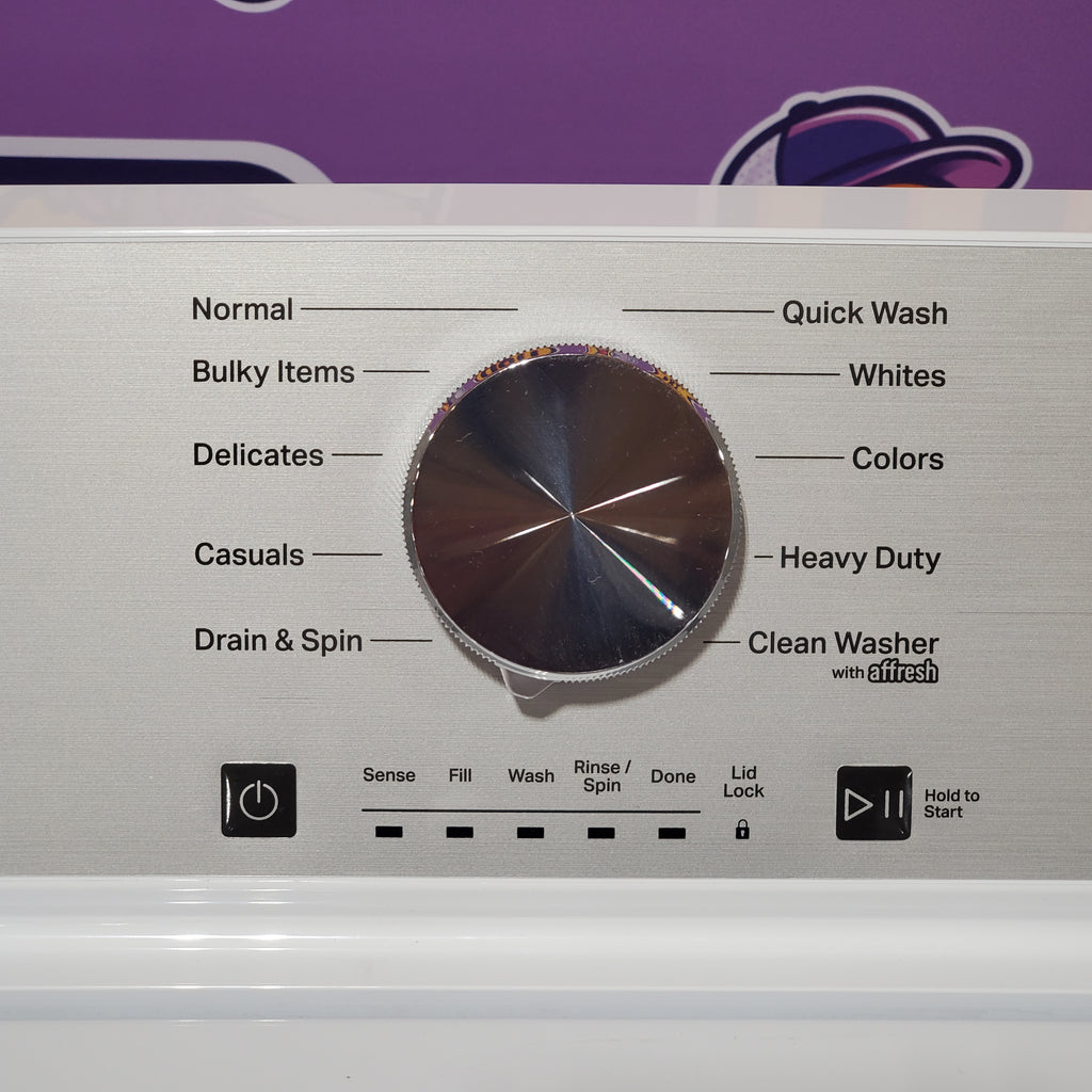Pictures of Maytag 4.5 cu. ft. Capacity Top Load Washer with Power™ Agitator and Deep Fill MVW4505MW - Open Box and Maytag 7.0 cu. ft. Capacity Top Load Electric Wrinkle Prevent Dryer 16092 - MED4500MW - Open Box - Neu Appliance Outlet - Discount Appliance Outlet in Austin, Tx