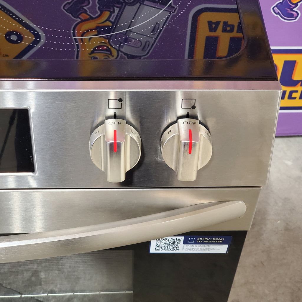 Pictures of Frigidaire Stainless Steel Electric Range with Steam Clean and Even Bake Technology 3SD936 - FCFE3062AS - Open Box - Neu Appliance Outlet - Discount Appliance Outlet in Austin, Tx