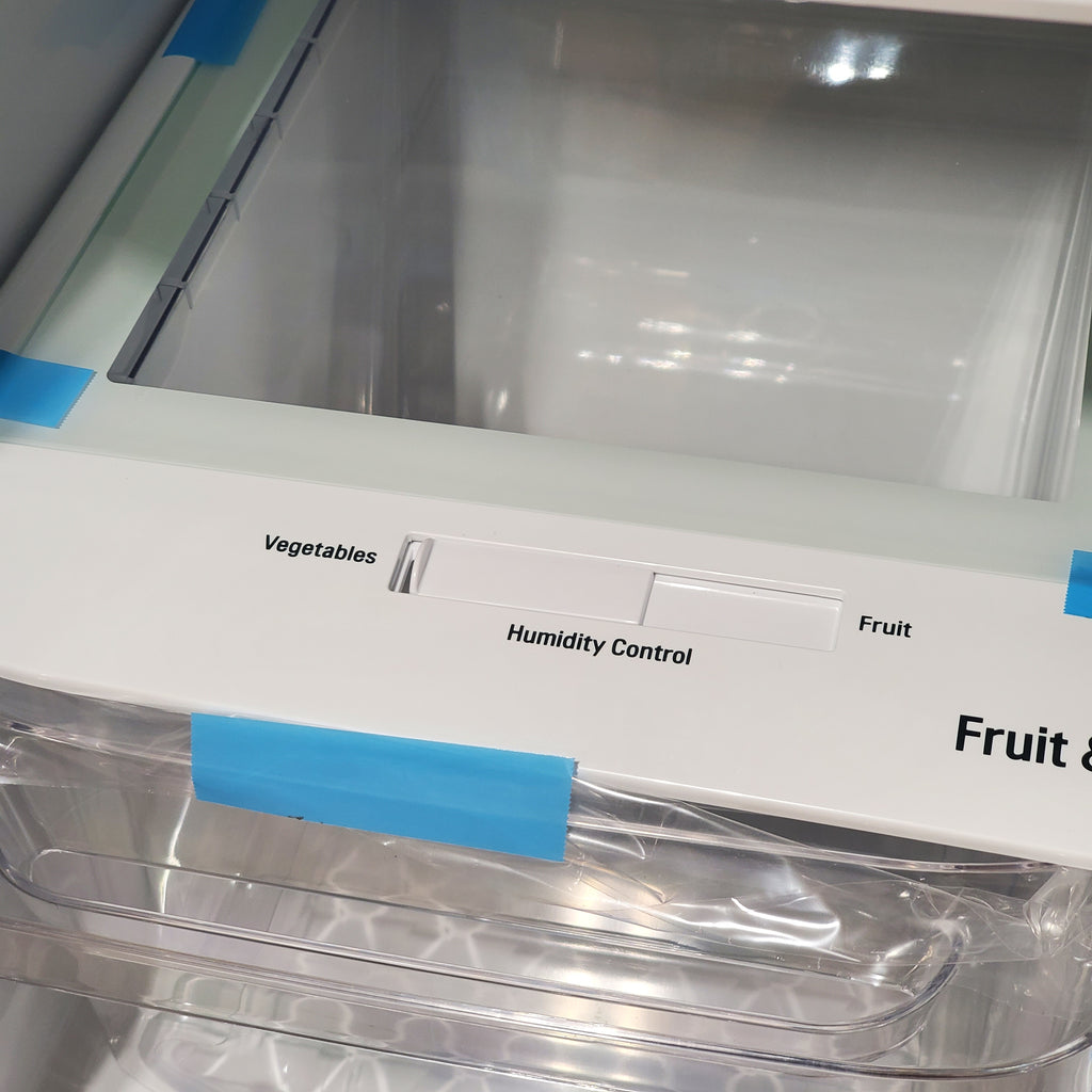 LG White 30 Inch Wide Top Freezer 20 Cu. Ft. Refrigerator with Electronic Temperature Controls and LoDecibel Quiet Operation 5SD273 - LTCS20020W - Scratch & Dent (Minor)