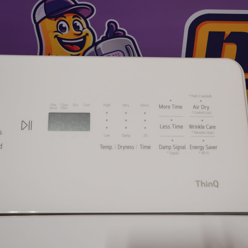 Pictures of LG 7.3 cu. ft. Ultra Large Capacity Rear Control Electric Dryer with AI Sensing and ThinQ® Smart Features 6SD56 - DLE8200W - Open Box - Neu Appliance Outlet - Discount Appliance Outlet in Austin, Tx