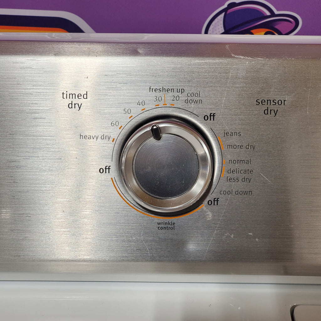 Pictures of Maytag Large Capacity Top Load Dryer with Wrinkle Control – 7.0 cu. ft. 05CR61 - MEDC465HW - Certified Refurbished - Neu Appliance Outlet - Discount Appliance Outlet in Austin, Tx
