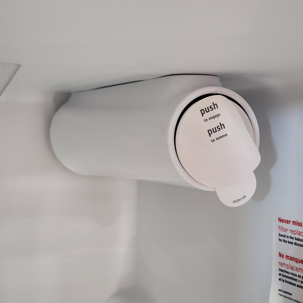 Frigidaire 25.6 cu. ft. ENERGY STAR Side by Side Refrigerator with Exterior Water and Ice Dispenser in Stainless Steel 3SD944 - FRSS2623AS - Scratch & Dent (Moderate)