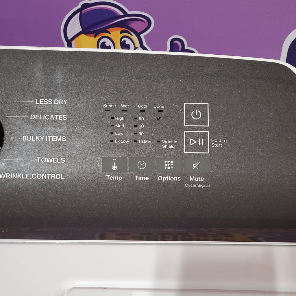 Whirlpool 4.6 Cu. Ft. Top Load Impeller Washer with Built-in Faucet WTW5020SW  - Scratch & Dent (Minor) and Whirlpool 7.0 cu. ft. Electric Dryer with Hamper Door 16091 - WED5010LW - Scratch & Dent (Minor)