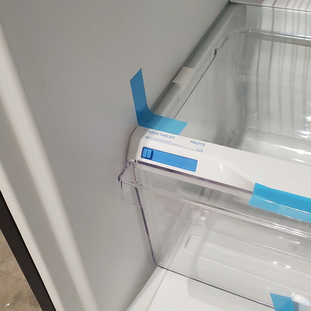 Frigidaire Garage Ready Top Freezer 18 Cu. Ft. Refrigerator with EvenTemp Cooling System 5SD268 - FFTR1814WB - Scratch & Dent (Minor)