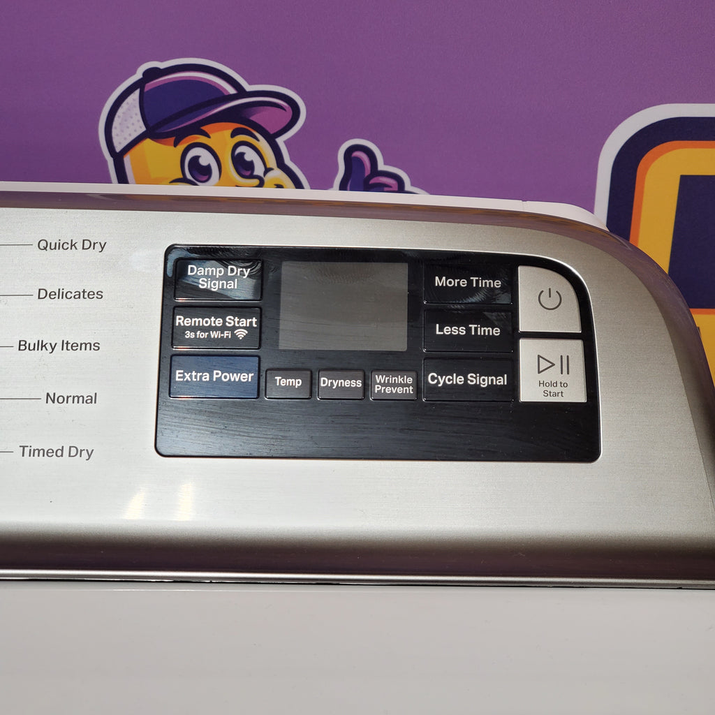 Pictures of Maytag 7.4 Cu. Ft. Top Load Electric Dryer with Extra Power and Advanced Moisture Sensing 22SD011 - MED6205RW - Scratch & Dent (Minor) - Neu Appliance Outlet - Discount Appliance Outlet in Austin, Tx