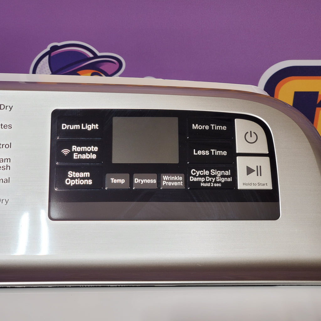 Pictures of Maytag Smart Top Load Electric 7.4 Cu. Ft. Steam Dryer with Extra Power and Advanced Moisture Sensing 6SD57 - MED7230HW - Open Box - Neu Appliance Outlet - Discount Appliance Outlet in Austin, Tx