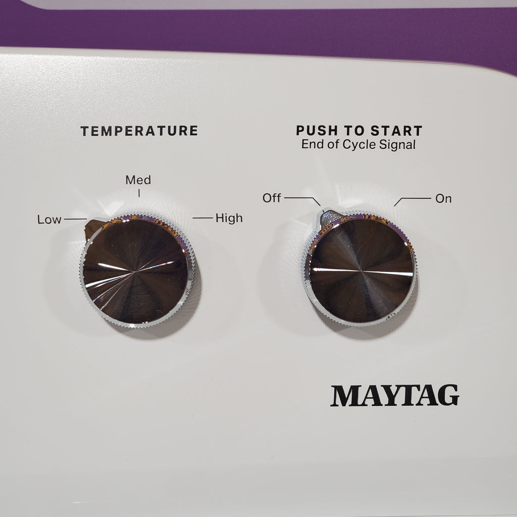 Pictures of Maytag Top Load Style Electric Wrinkle Prevent 7.0 cu. ft. Dryer with Auto Dry 6SD68 - MED4005SW - Open Box - Neu Appliance Outlet - Discount Appliance Outlet in Austin, Tx