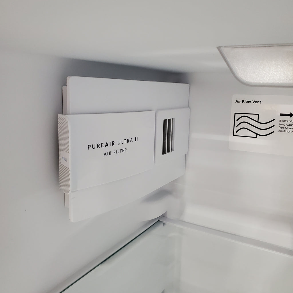 Frigidaire 25.6-cu ft ENERGY STAR Side-by-Side Refrigerator with Ice Maker in Fingerprint Resistant Stainless Steel 24SD49 - FRSS26L3AF - Scratch & Dent (Minor)