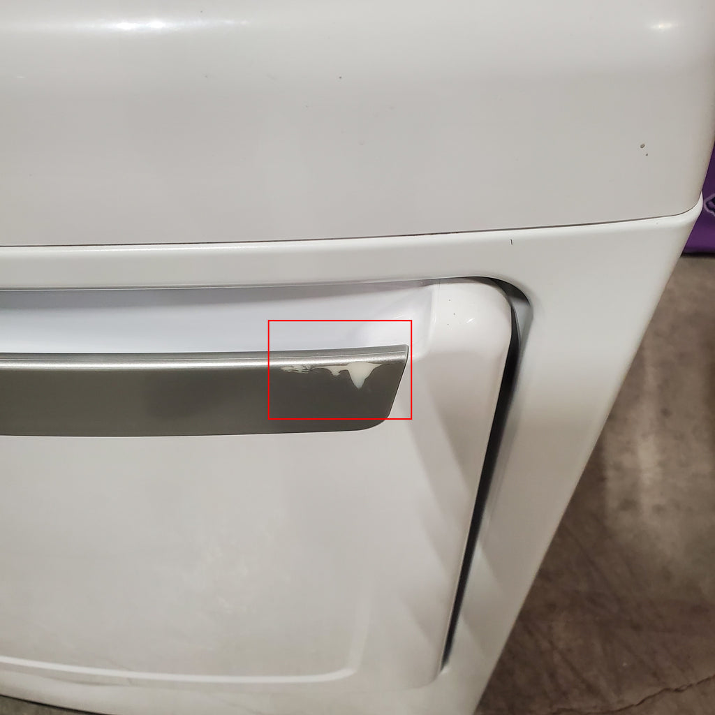 Pictures of LG 7.3 cu. ft. Ultra Large Capacity High Efficiency Front Control Dryer 25SD82 - DLE1501W - Scratch & Dent (Moderate) - Neu Appliance Outlet - Discount Appliance Outlet in Austin, Tx