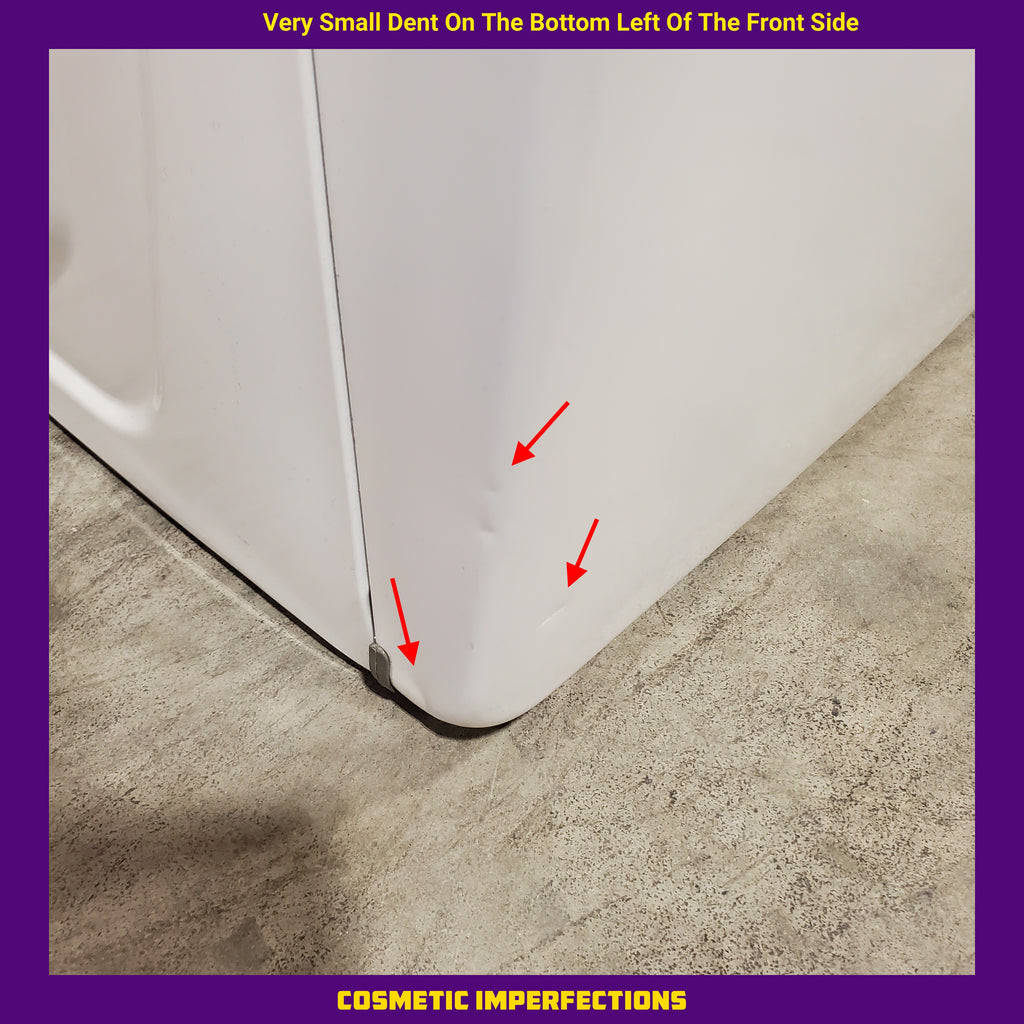 Pictures of Samsung 7.5 cu. ft. Front Load Gas Dryer with Steam 31134SD186 - DVG45B6300W - Scratch & Dent (Minor) - Neu Appliance Outlet - Discount Appliance Outlet in Austin, Tx