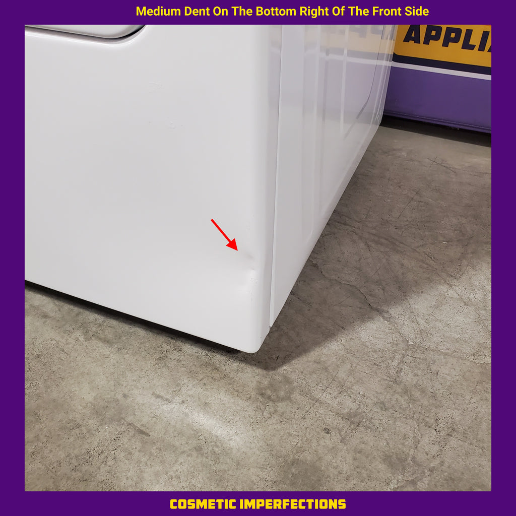 Pictures of Maytag Top Load 4.8 cu ft Washer with Deep Fill and Slow-Close Glass Lid MVW6200KW - Scratch & Dent (Minor) and Maytag 7.0 cu. ft Top Load Gas Dryer with Moisture Sensing 16223 - MGD6200KW - Scratch and Dent (Moderate) - Neu Appliance Outlet - Discount Appliance Outlet in Austin, Tx
