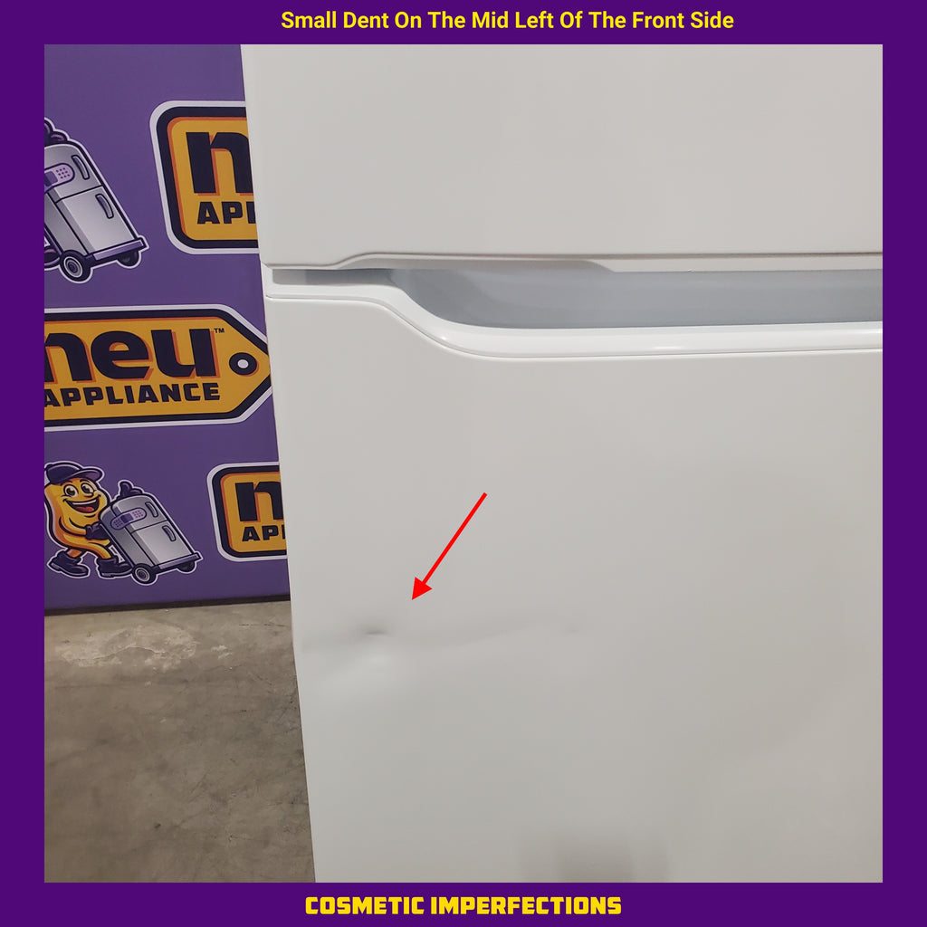 Pictures of Frigidaire 20 Cu. Ft. Garage Ready Top Freezer Refrigerator in White With Ice Maker Installed FFTR2045VW - Scratch & Dent (Minor) - Neu Appliance Outlet - Discount Appliance Outlet in Austin, Tx