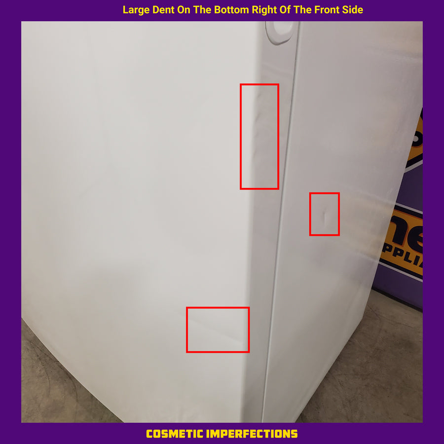 Frigidaire 20 Cu. Ft. Energy Star Garage Ready Upright Freezer in White 22136SD343 - FFUE2022AW - Scratch & Dent (Moderate)