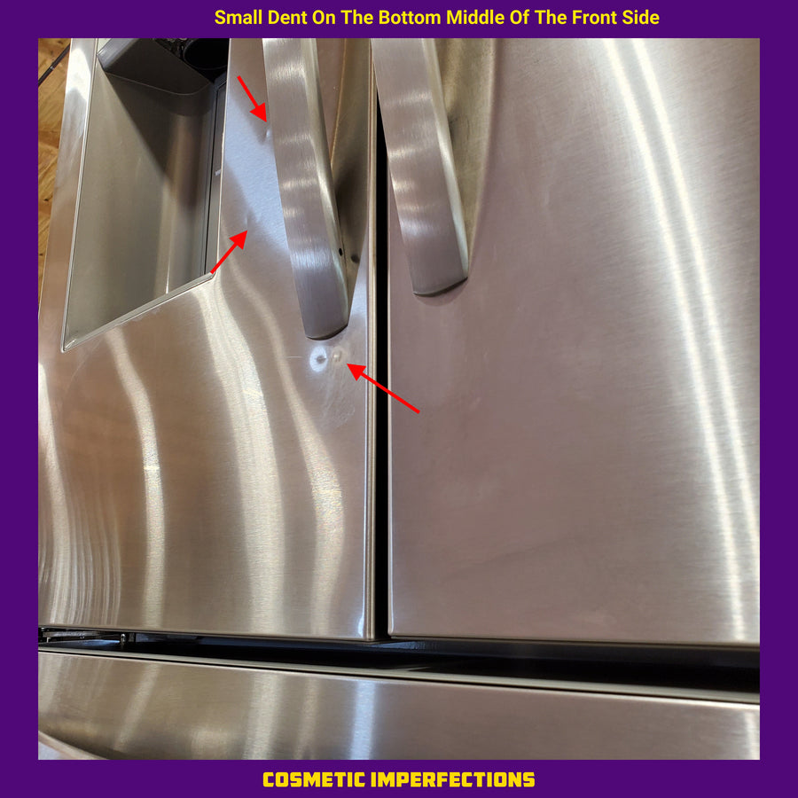 Frigidaire 27.8 cu. ft. 3 Door French Door Refrigerator with Exterior Water and Ice Dispenser 22136SD341 - FRFS2823AS - Scratch & Dent (Moderate)