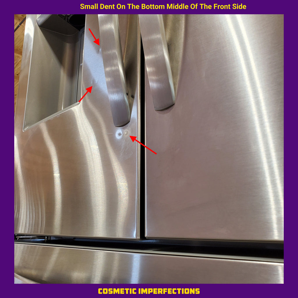 Pictures of Frigidaire 27.8 cu. ft. 3 Door French Door Refrigerator with Exterior Water and Ice Dispenser 22136SD341 - FRFS2823AS - Scratch & Dent (Moderate) - Neu Appliance Outlet - Discount Appliance Outlet in Austin, Tx