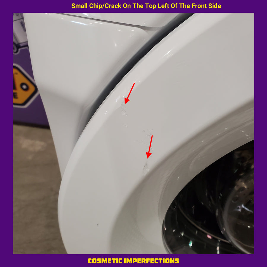 Whirlpool White Front Load Energy Star 4.5 Cu. Ft. Washer with Tumble Fresh Option and Sanitize Cycle with Oxi 251318SD1341 - WFW4720RW - Scratch and Dent (Moderate)