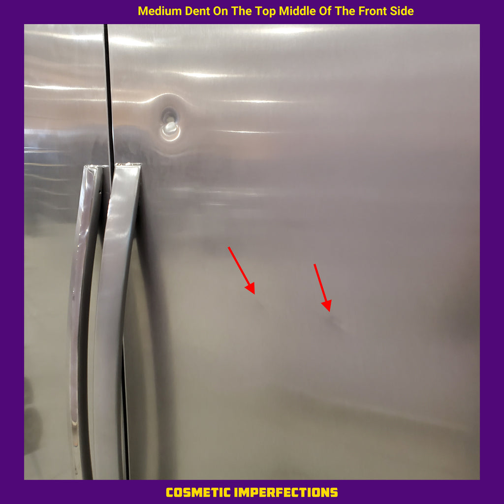 Pictures of Frigidaire Gallery 26 Cu. Ft. Standard-Depth Side-by-Side Refrigerator 20231SD243 - GRSN2620AF - Scratch & Dent (Moderate) - Neu Appliance Outlet - Discount Appliance Outlet in Austin, Tx