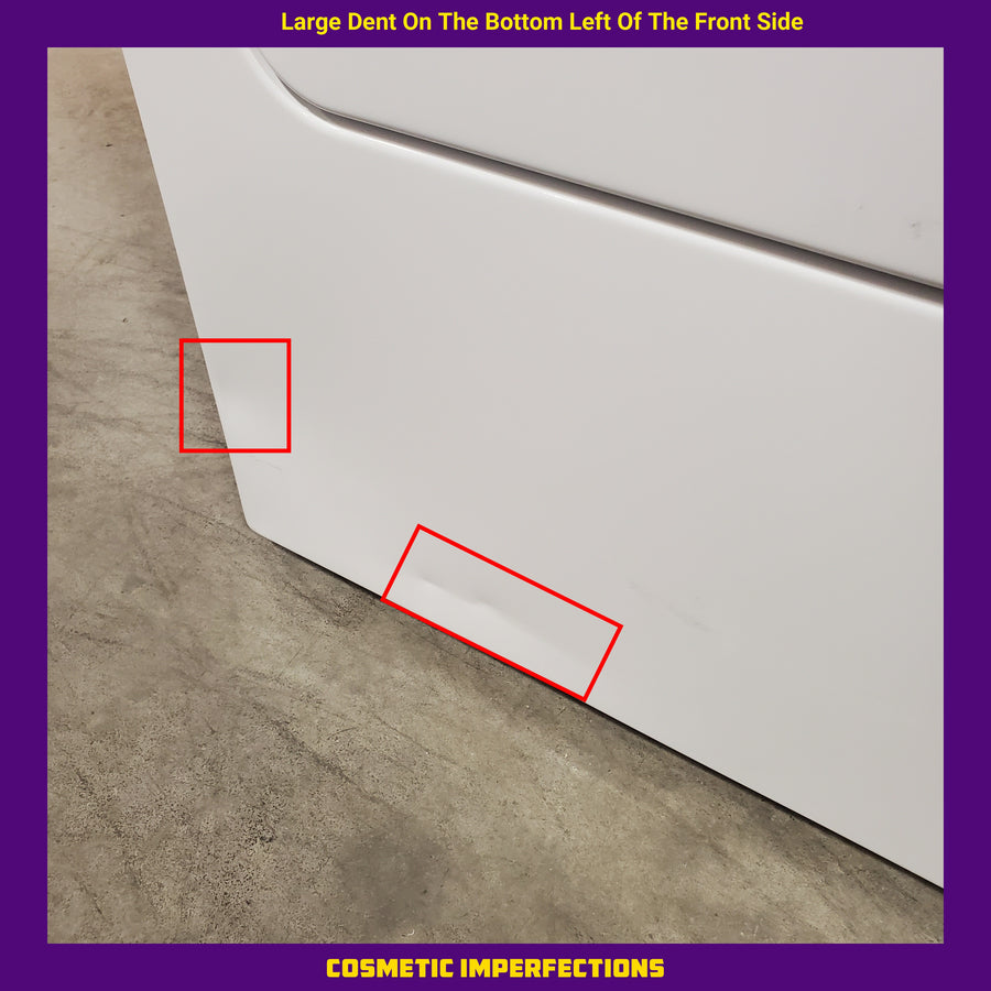 Maytag Top Load 4.8 cu ft Washer with Deep Fill and Slow-Close Glass Lid MVW6200KW - Scratch & Dent (Minor) and Maytag 7.0 cu ft Electric Dryer with Moisture Sensing and Quick Dry Cycle 16231 - MED6200KW - Scratch & Dent (Moderate)