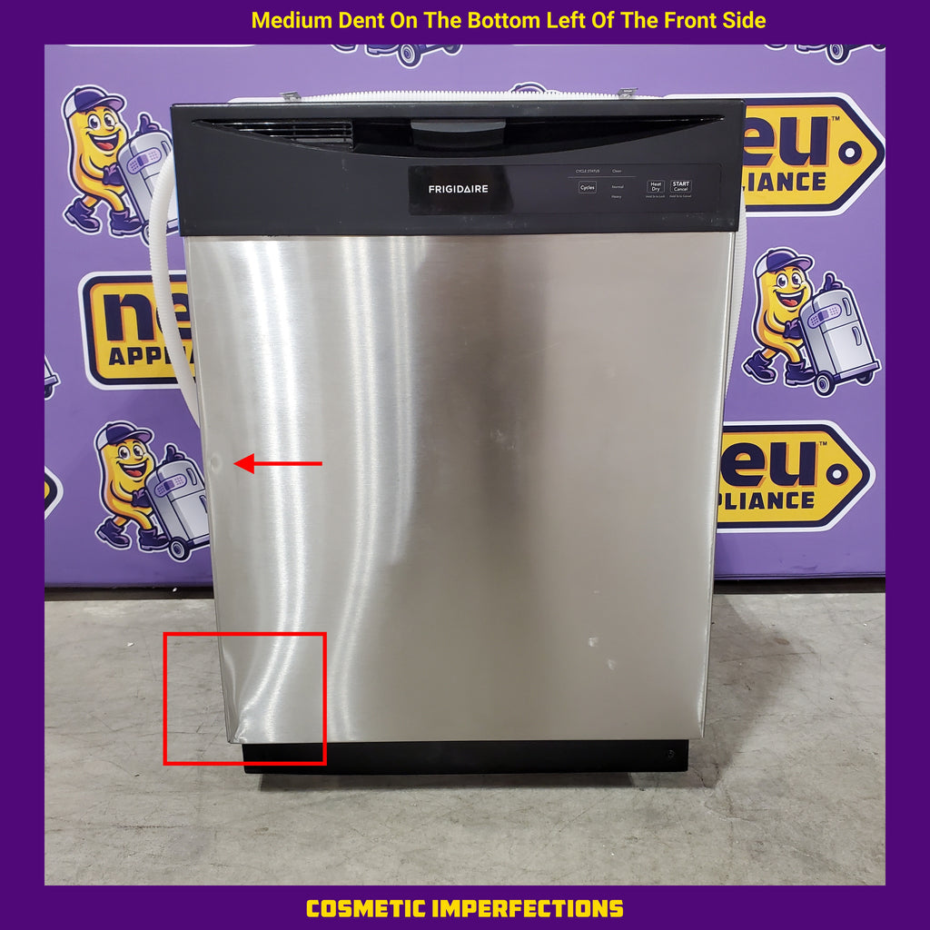 Pictures of Frigidaire Front Control Built In Dishwasher with 5-Level Wash System in Stainless Steel 25137SD713 - FDPC4221AS - Scratch & Dent (Moderate) - Neu Appliance Outlet - Discount Appliance Outlet in Austin, Tx