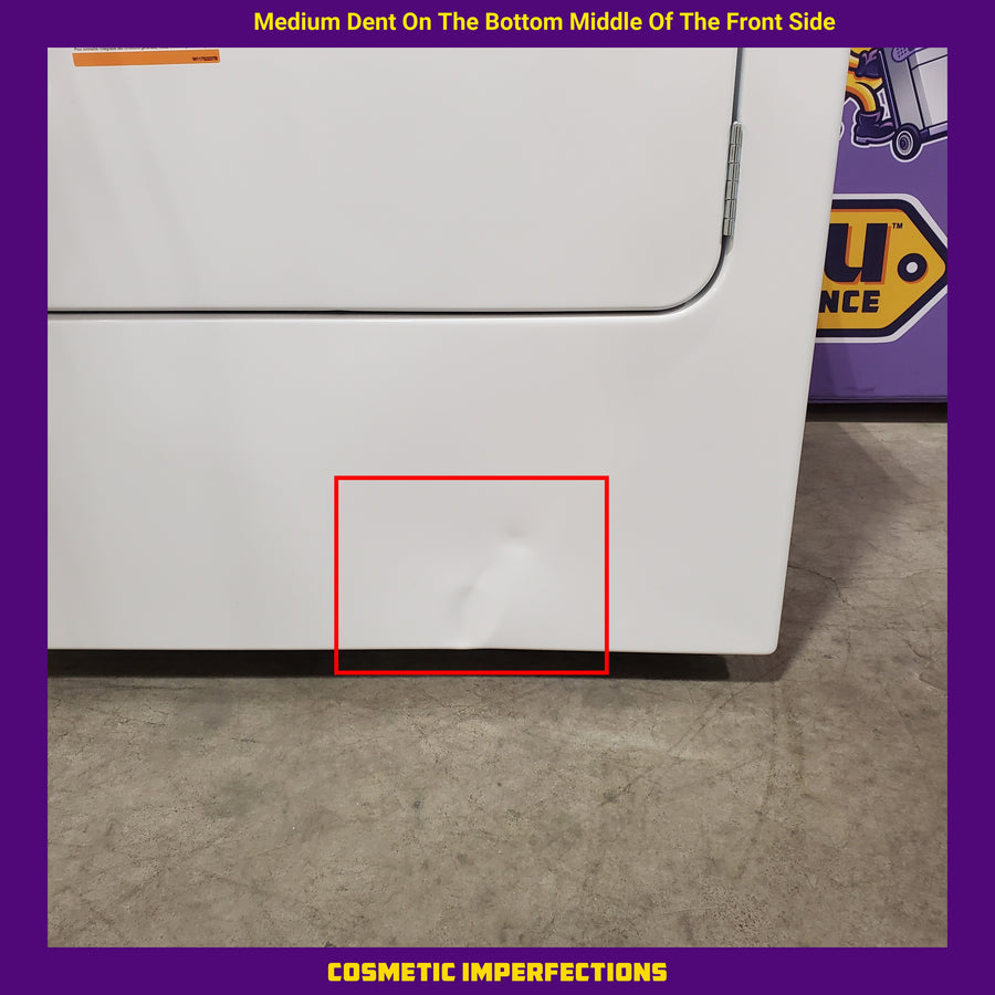 Maytag Top Load 4.8 cu ft Washer with Deep Fill and Slow-Close Glass Lid MVW6200KW - Scratch & Dent (Minor) and Maytag 7.0 cu ft Electric Dryer with Moisture Sensing and Quick Dry Cycle 16190 - MED6200KW - Scratch & Dent (Moderate)
