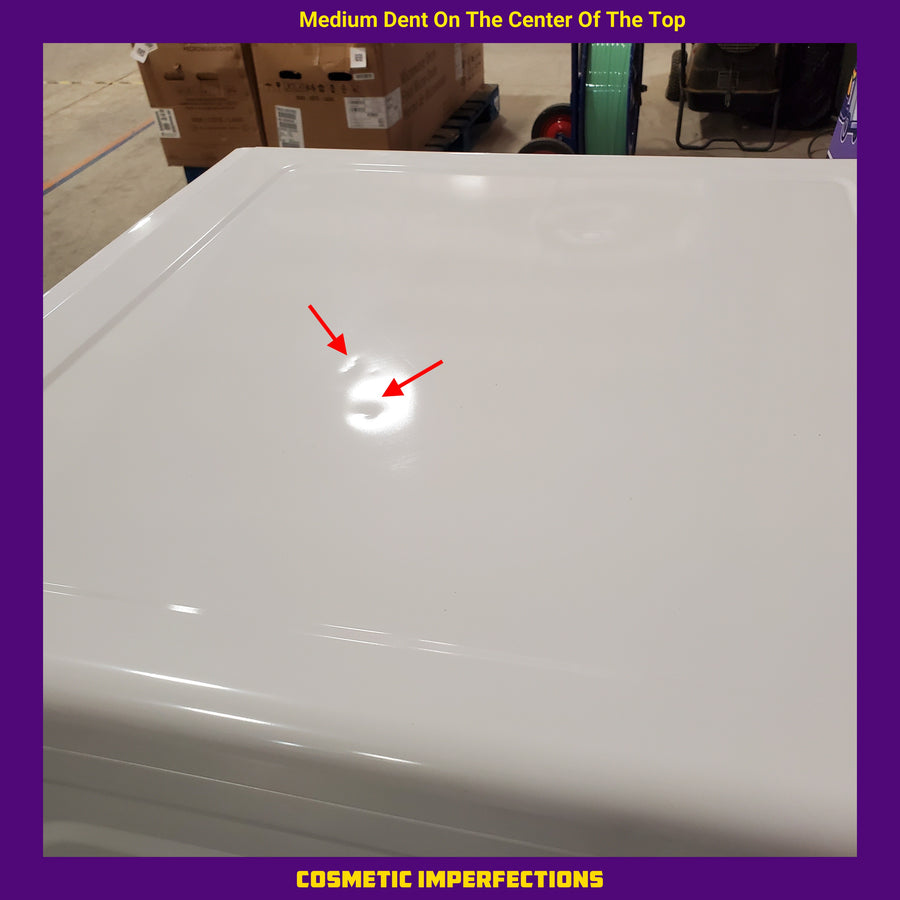 Samsung 4.5 Cu. Ft. High-Efficiency Smart Front Load Washer with AI Smart Dial WF45A6400AW - Scratch & Dent (Moderate) and Samsung 7.5 cu. ft. Vented Smart Stackable Electric Dryer with Super Speed Dry 16252 - DVE45A6400W - Scratch & Dent (Moderate)
