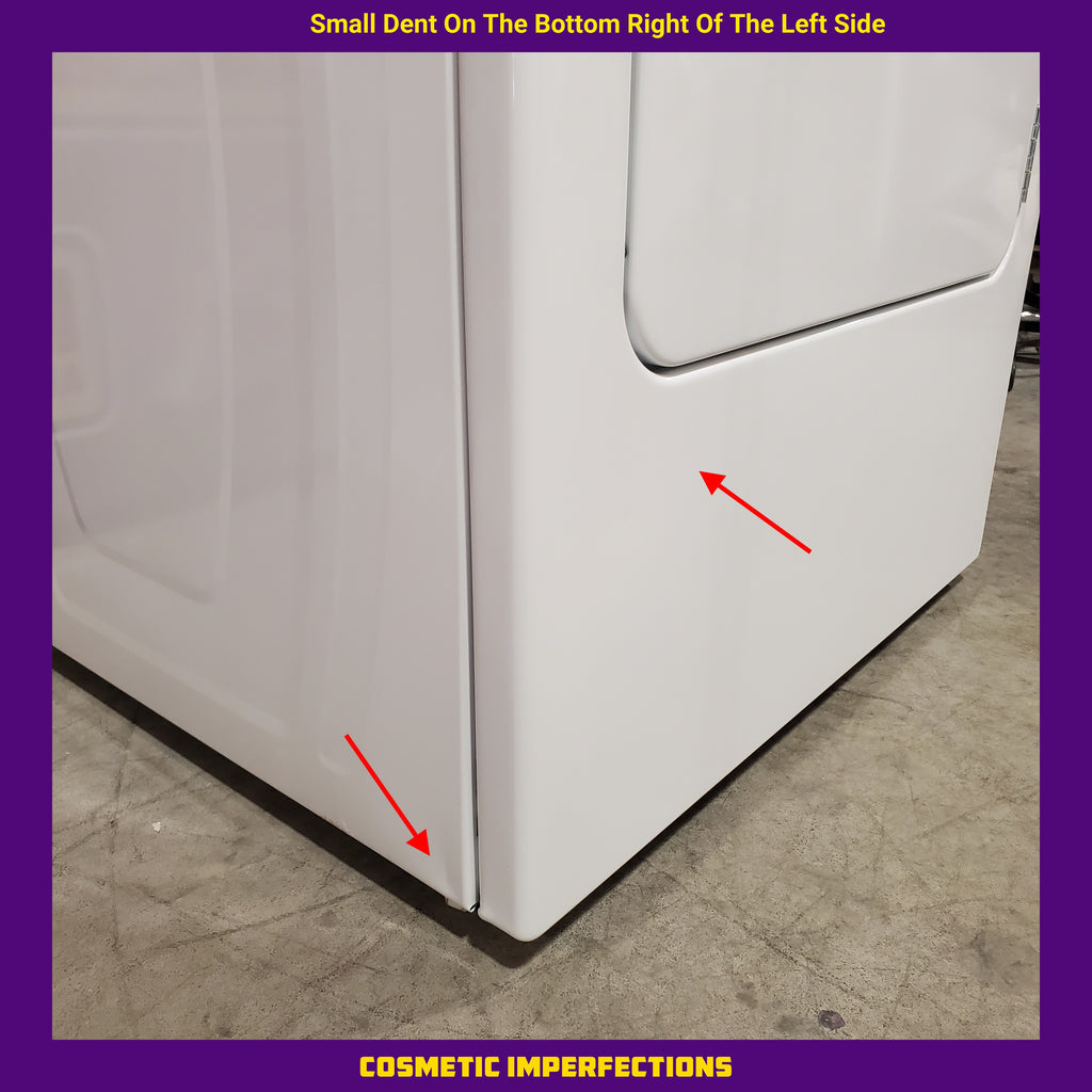Pictures of Maytag Top Load 4.8 cu ft Washer with Deep Fill and Slow-Close Glass Lid MVW6200KW - Scratch & Dent (Minor) and Maytag 7.0 cu ft Electric Dryer with Moisture Sensing and Quick Dry Cycle 30132SD82 - MED6200KW - Scratch & Dent (Minor) - Neu Appliance Outlet - Discount Appliance Outlet in Austin, Tx