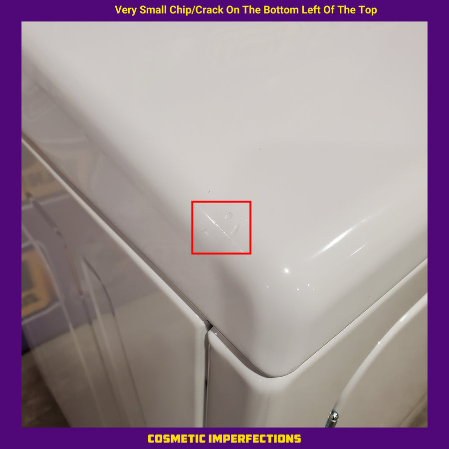 Maytag Top Load 4.8 cu ft Washer with Deep Fill and Slow-Close Glass Lid MVW6200KW - Scratch & Dent (Minor) and Maytag 7.0 cu ft Electric Dryer with Moisture Sensing and Quick Dry Cycle 16230 - MED6200KW - Open Box