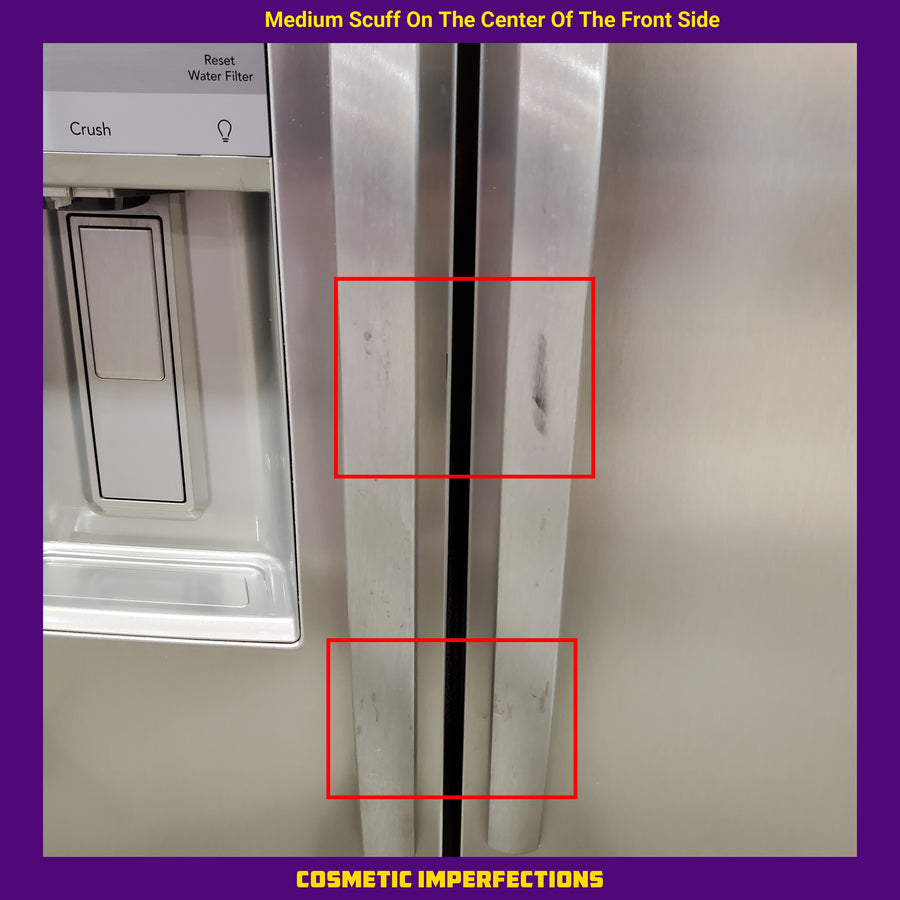 Frigidaire Gallery Smudge Proof Stainless Steel 26 Cu. Ft. Side by Side Refrigerator with Bright LED Lighting 31134SD222 - GRSS2652AF - Scratch & Dent (Moderate)