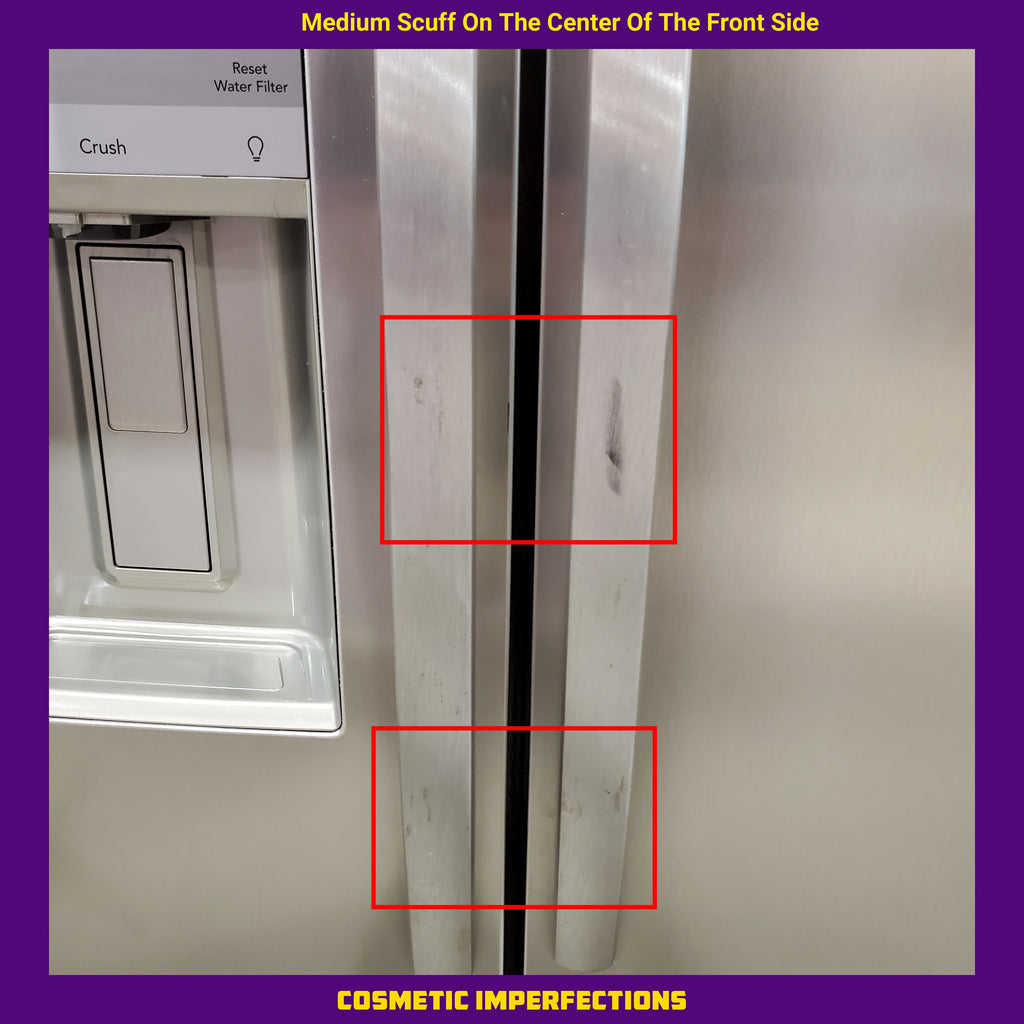 Pictures of Frigidaire Gallery Smudge Proof Stainless Steel 26 Cu. Ft. Side by Side Refrigerator with Bright LED Lighting 31134SD222 - GRSS2652AF - Scratch & Dent (Moderate) - Neu Appliance Outlet - Discount Appliance Outlet in Austin, Tx