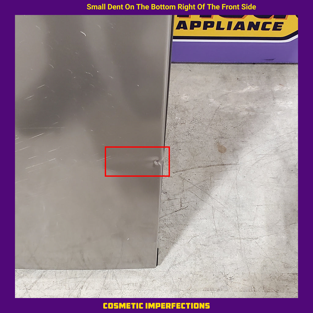 Pictures of Vissani 7.1 cu. ft. Manual Defrost Convertible Upright Freezer in Stainless Steel Look MDUFC7SS4 - Scratch & Dent (Minor) - Neu Appliance Outlet - Discount Appliance Outlet in Austin, Tx