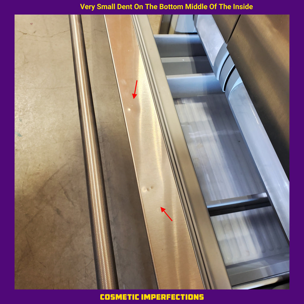 Pictures of KitchenAid 36 Inch French Door Refrigerator with 20.8 cu. ft. Capacity, 4 Spill-Proof Glass Shelves, Automatic Ice Maker-KBFN506ESS-Certified Refurbished - Neu Appliance Outlet - Discount Appliance Outlet in Austin, Tx
