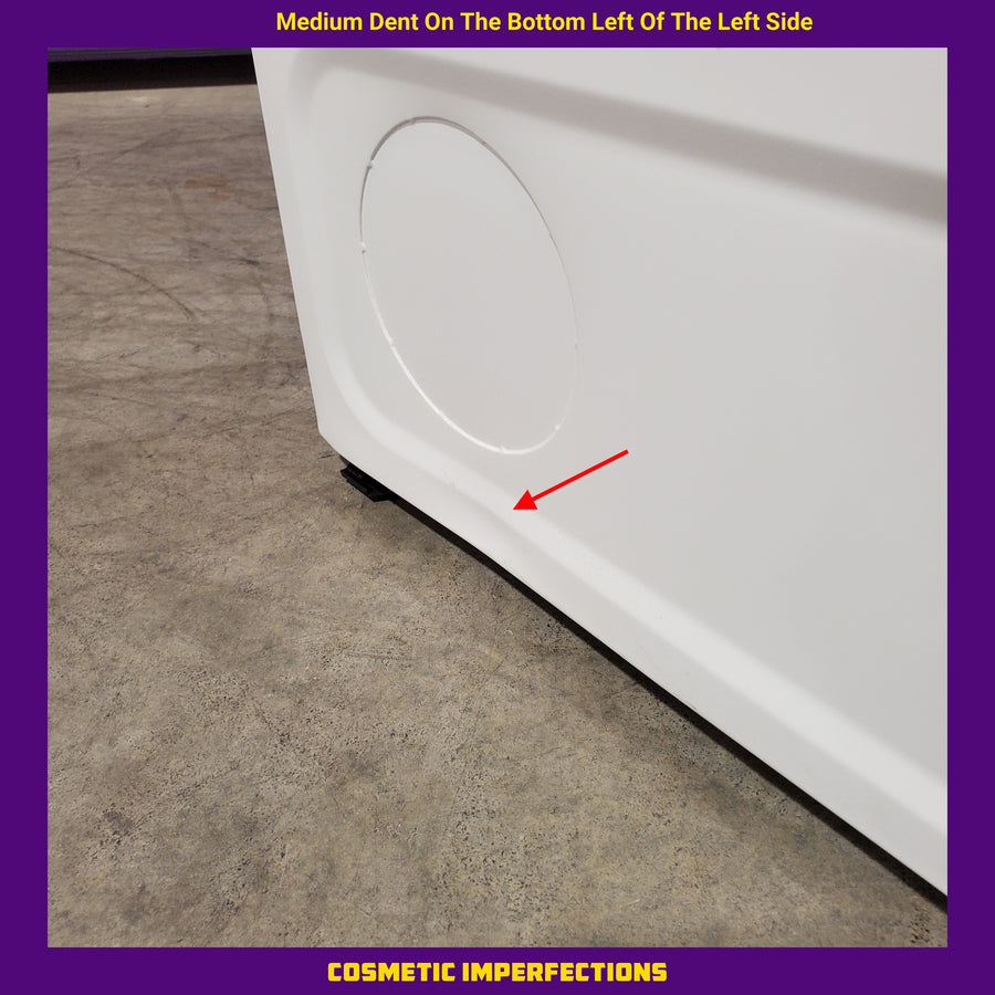GE® 7.2 cu. ft. Capacity Aluminized Alloy Drum Electric Dryer 251312SD1073 - GTD33EASKWW - Scratch & Dent (Minor)