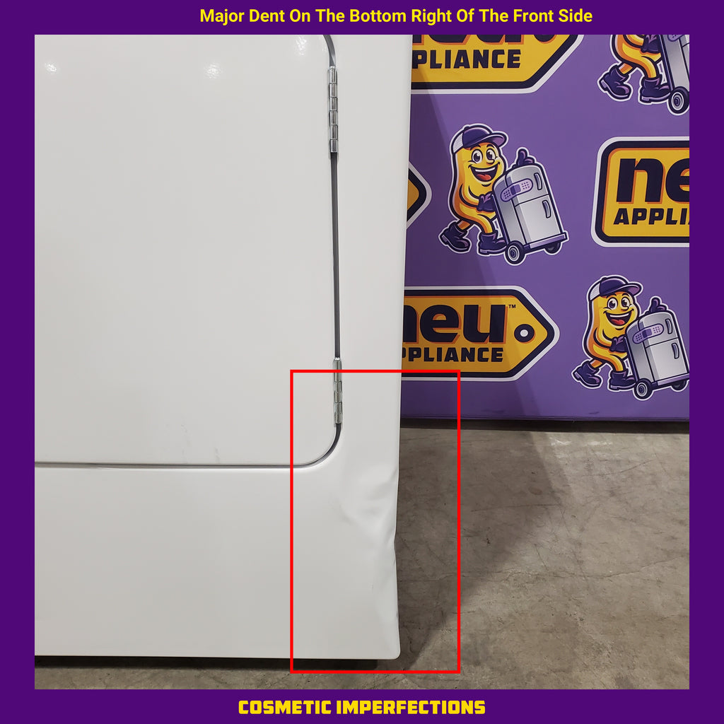 Maytag Top Load 4.8 cu ft Washer with Deep Fill and Slow-Close Glass Lid MVW6200KW - Scratch & Dent (Major) and Maytag 7.0 cu ft Electric Dryer with Moisture Sensing and Quick Dry Cycle 16174 - MED6200KW - Scratch & Dent (Major)