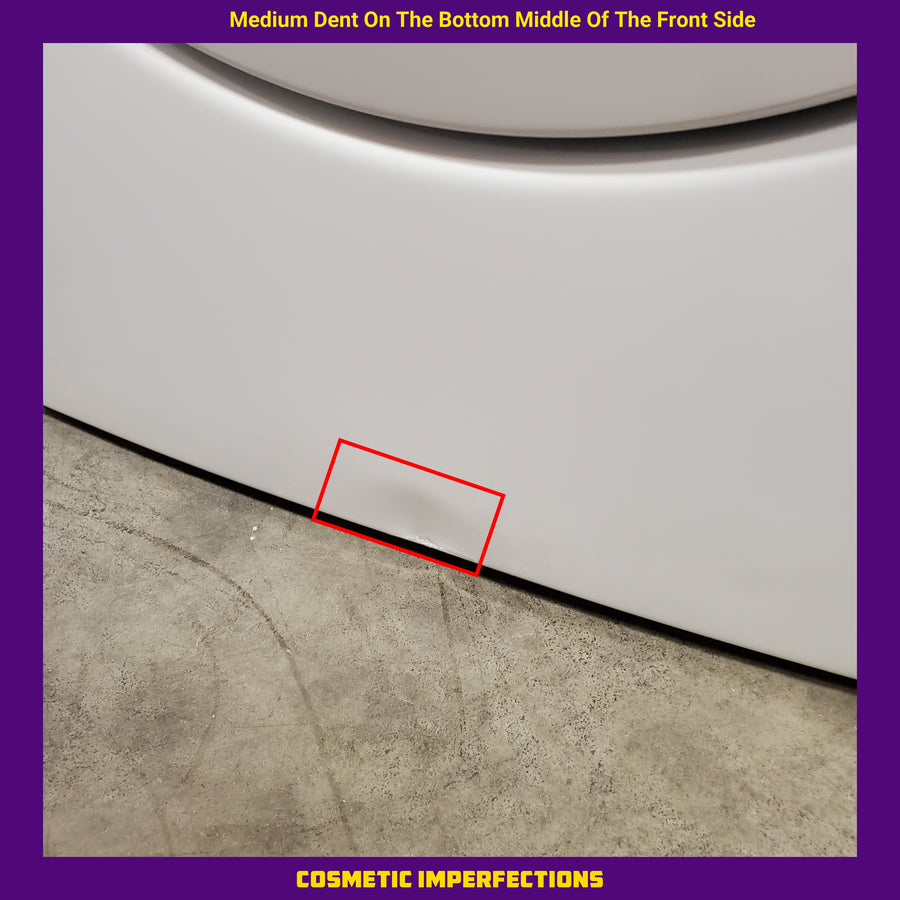 LG 7.4 cu. ft. Ultra Large Capacity Front Load Gas Dryer in White 31133SD158 - DLG3401W - Scratch & Dent (Moderate)