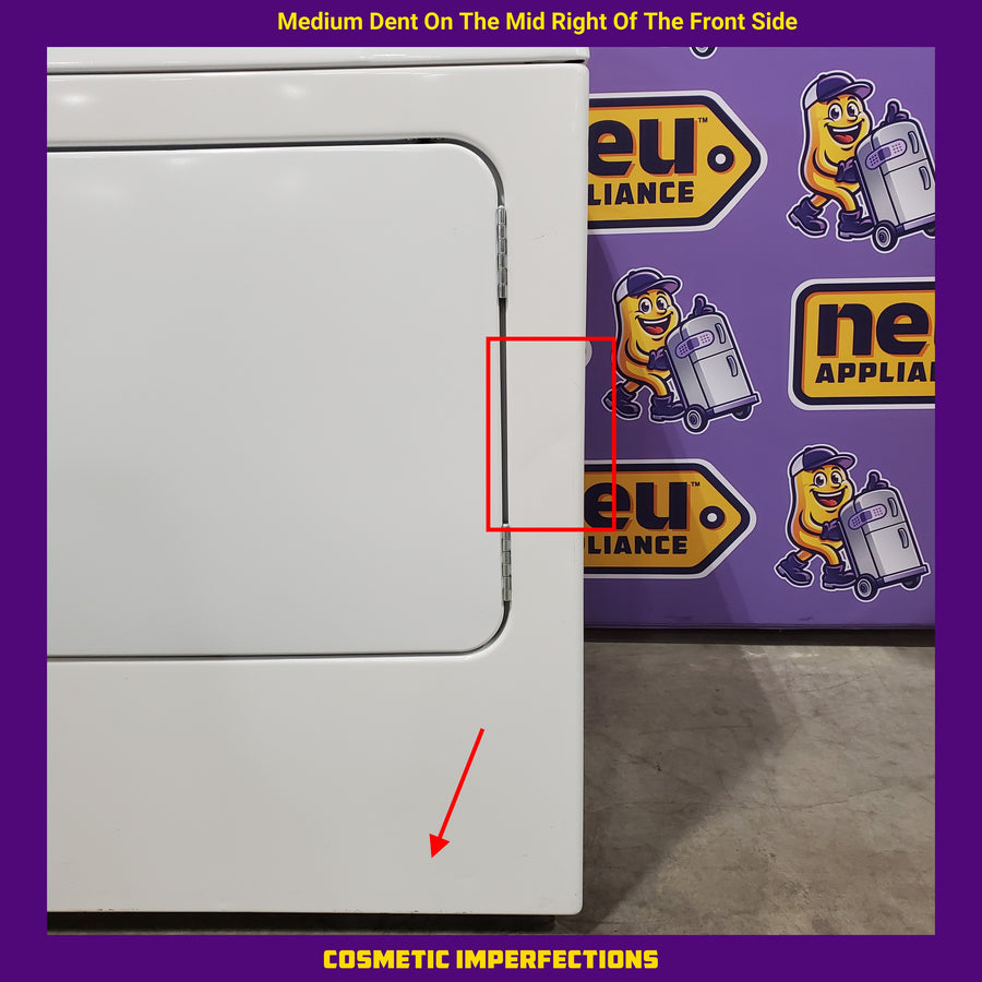 Maytag Top Load 4.8 cu ft Washer with Deep Fill and Slow-Close Glass Lid MVW6200KW - Scratch & Dent (Minor) and Maytag 7.0 cu ft Electric Dryer with Moisture Sensing and Quick Dry Cycle 16191 - MED6200KW - Scratch & Dent (Moderate)