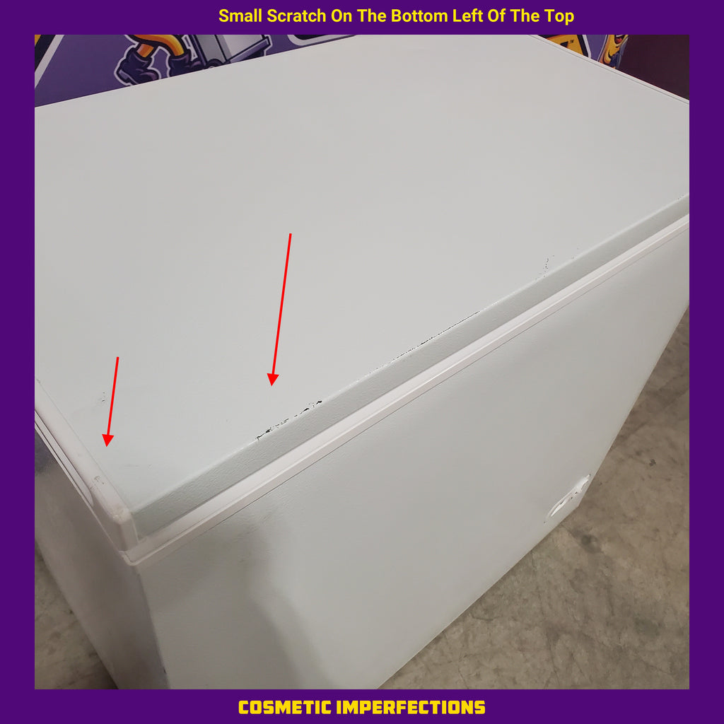 Pictures of Magic Chef 7.0 cu. ft. Chest Freezer in White with 7.0 Cu. Ft. Capacity, Manual Defrost, and Sliding-Bulk Storage Baskets HMCF7W4 - Scratch & Dent (Minor) - Neu Appliance Outlet - Discount Appliance Outlet in Austin, Tx
