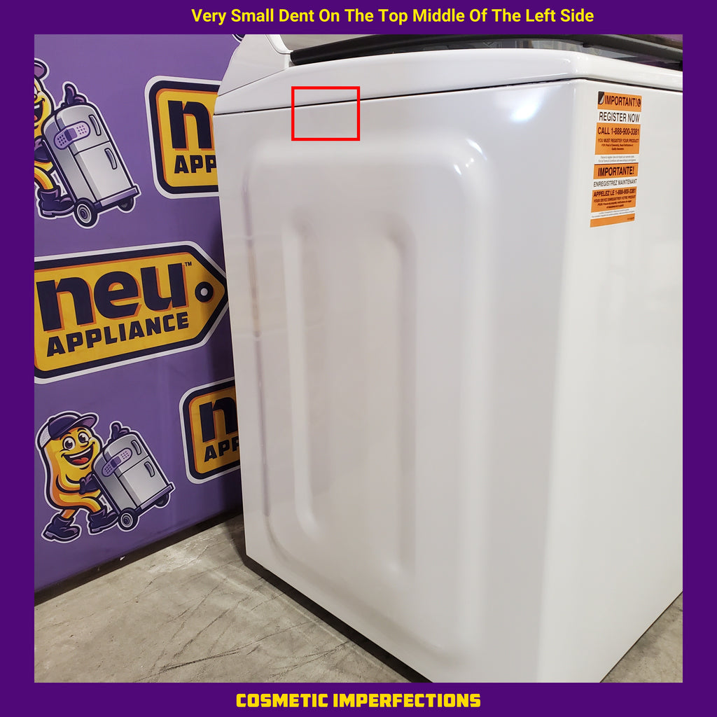 Pictures of Maytag Top Load 4.8 cu ft Washer with Deep Fill and Slow-Close Glass Lid MVW6200KW - Scratch & Dent (Minor) and Maytag 7.0 cu. ft Top Load Gas Dryer with Moisture Sensing 16171 - MGD6200KW - Scratch and Dent (Minor) - Neu Appliance Outlet - Discount Appliance Outlet in Austin, Tx
