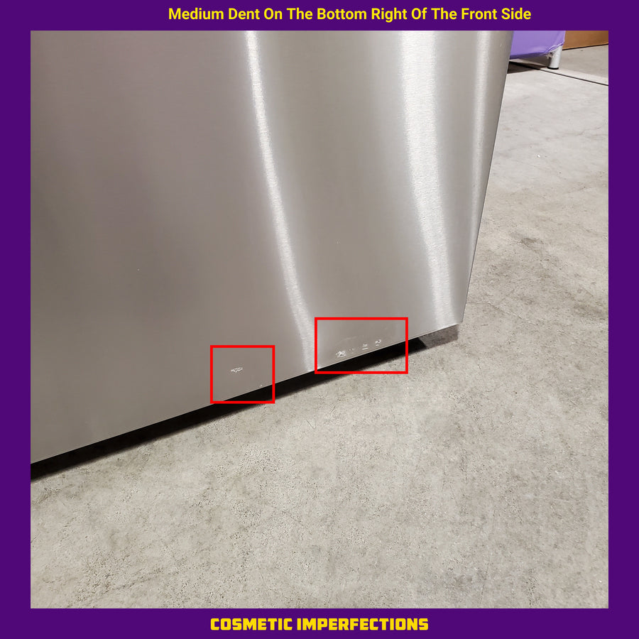 LG 27 cu. ft. Side-By-Side InstaView® Refrigerator in PrintProof Stainless Steel 22131SD111 - LRS0S2706S - Scratch & Dent (Minor)